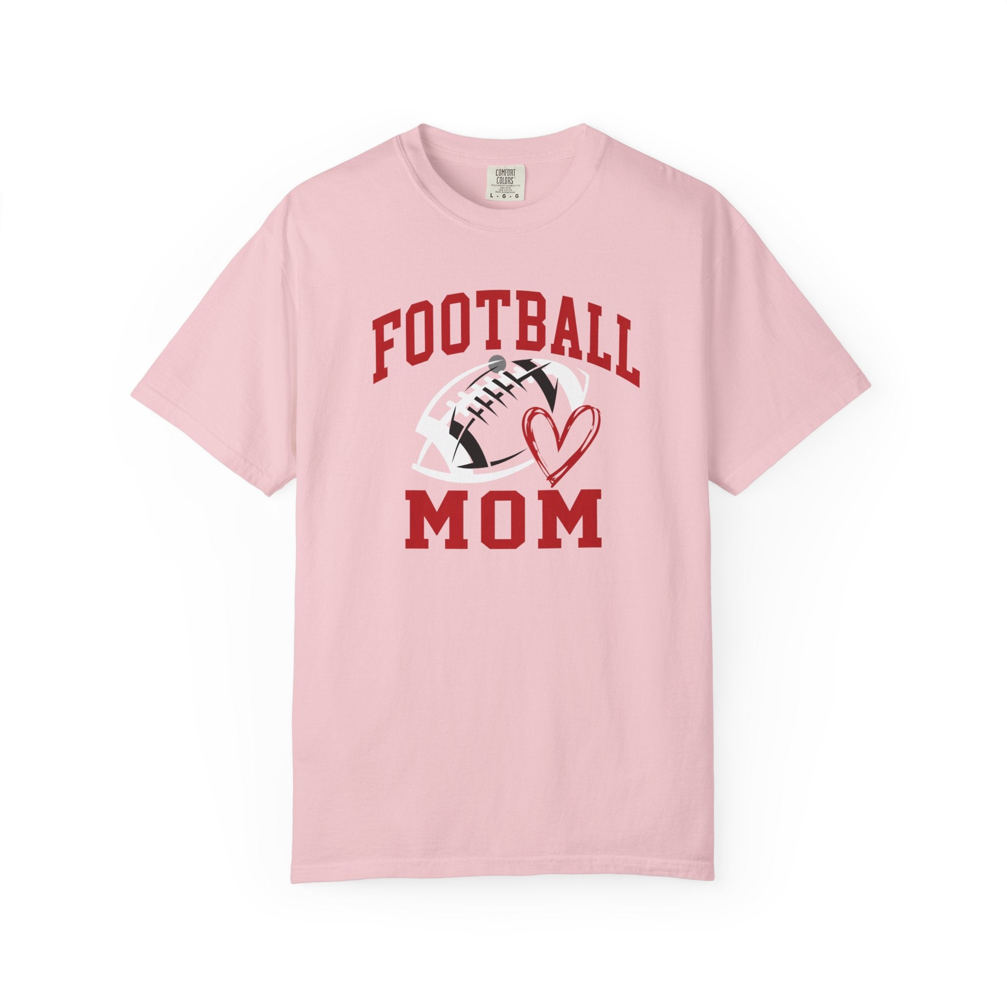 Football Mom Garment-Dyed T-Shirt
