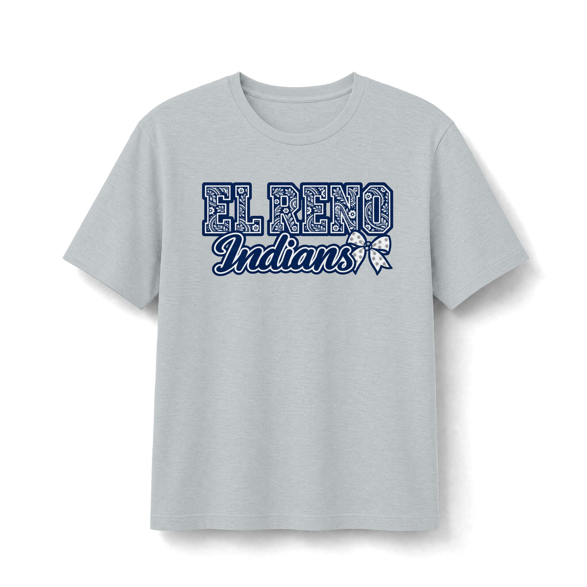 El Reno Indians Patterned Graphic Tee