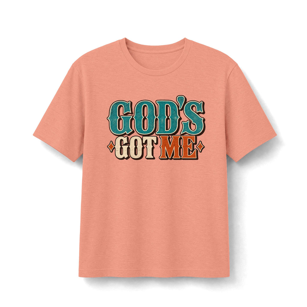 God's Got Me Retro Christian T-Shirt