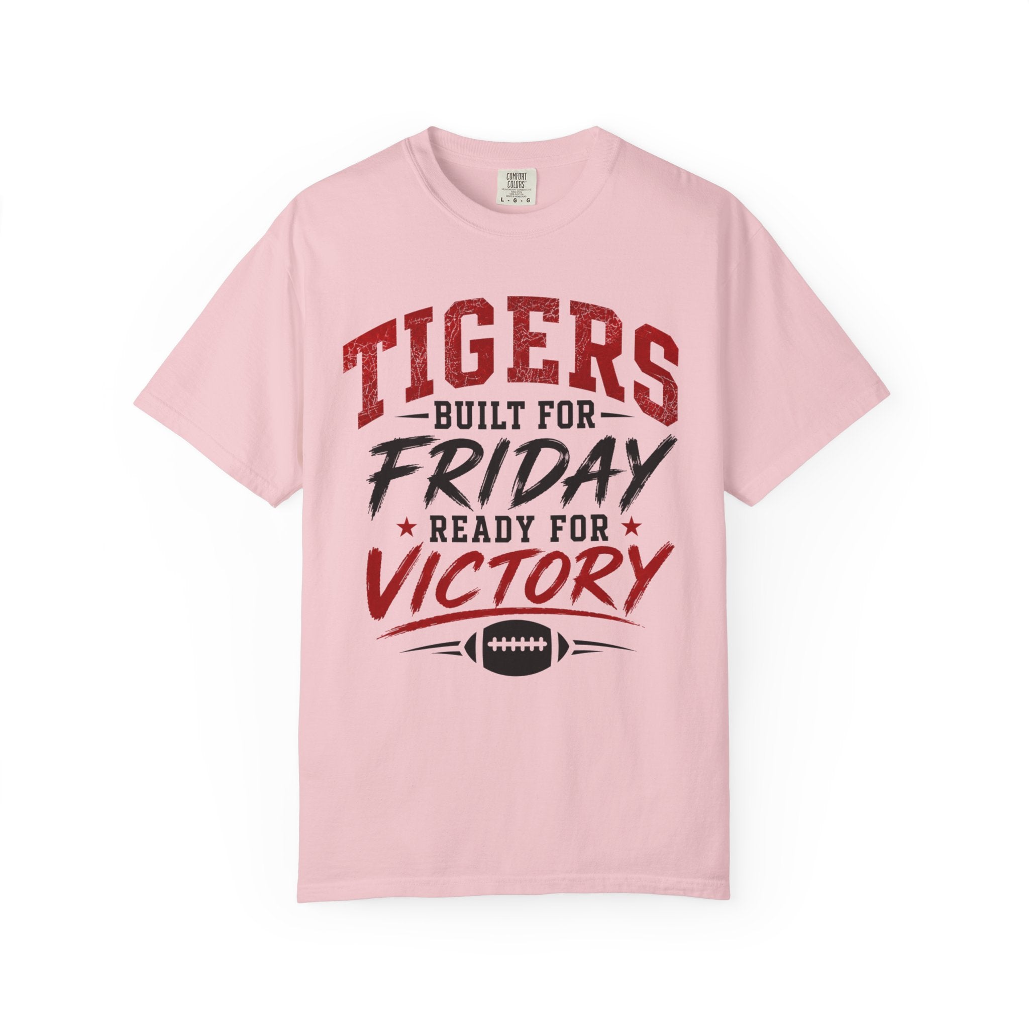 Tigers Built for Friday Football T-Shirt — Ready for Victory