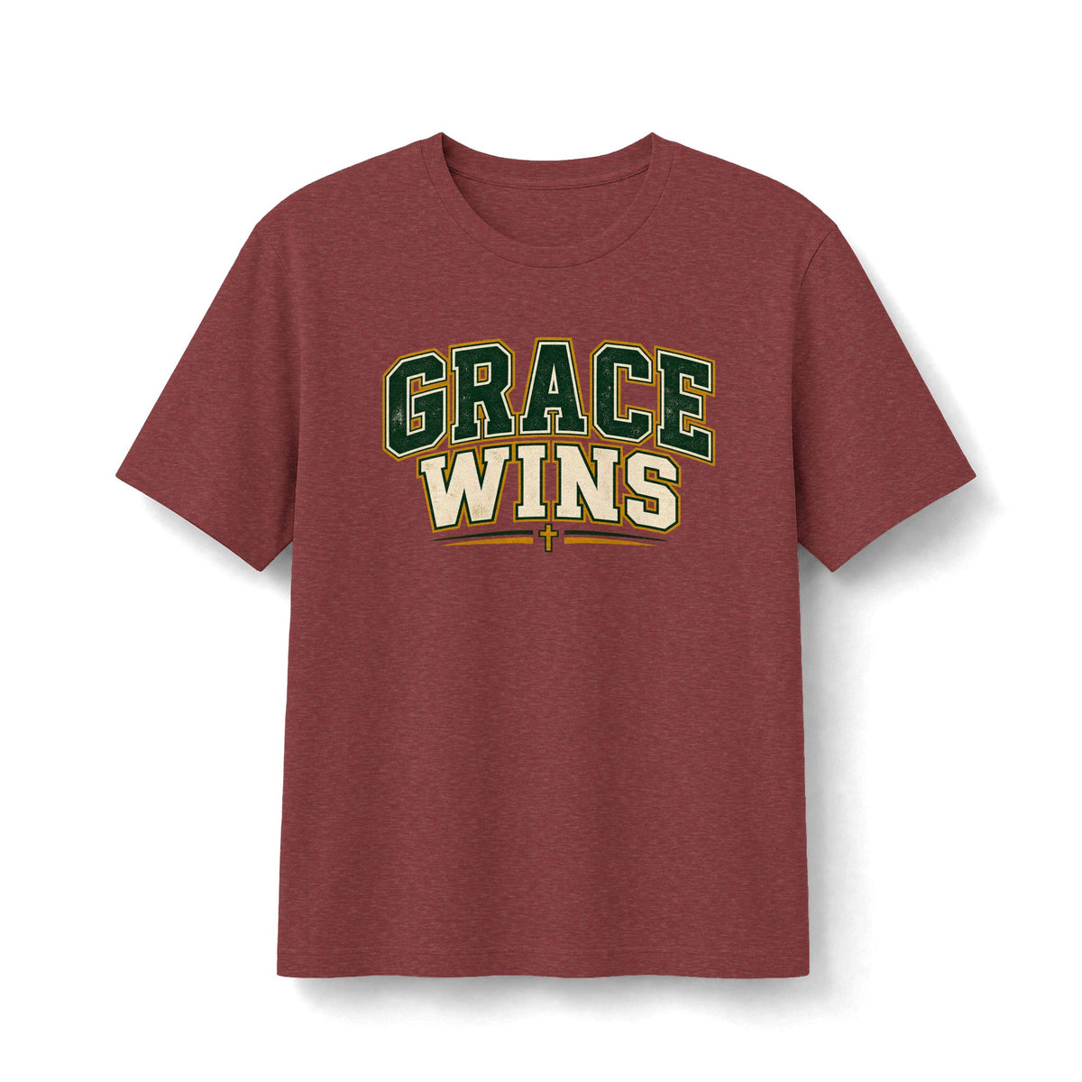 Grace Wins Vintage Christian T-Shirt