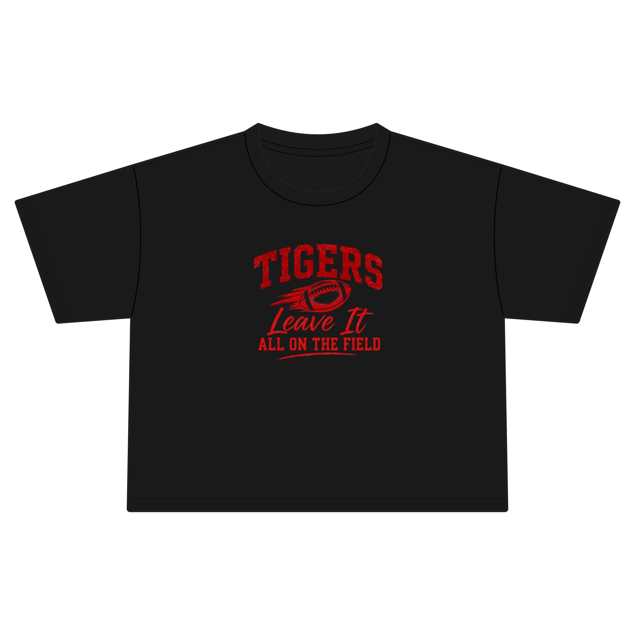 Tigers Leave It All On The Field Football Tee