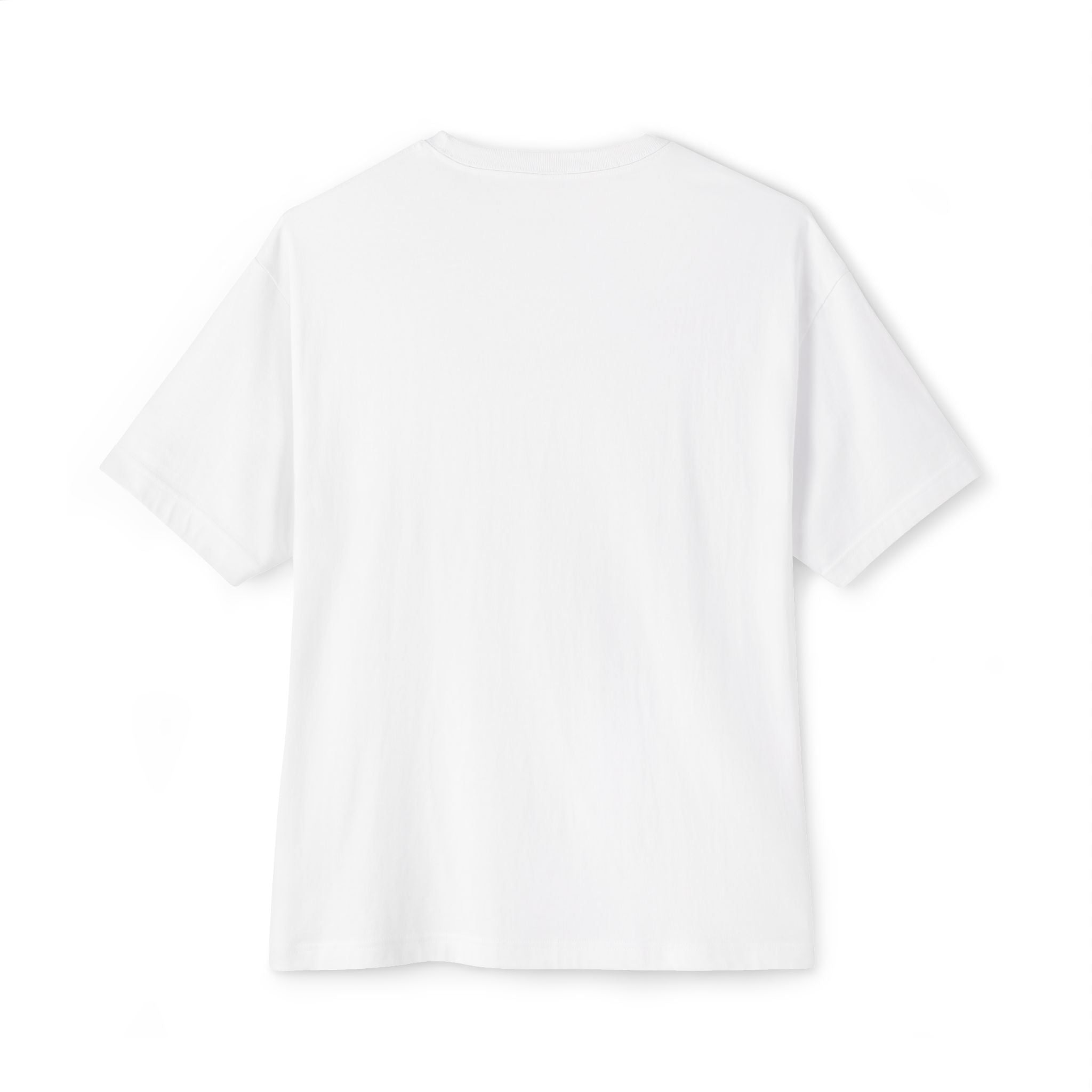 Tigers Script Tee | White oversized boxy T-shirt