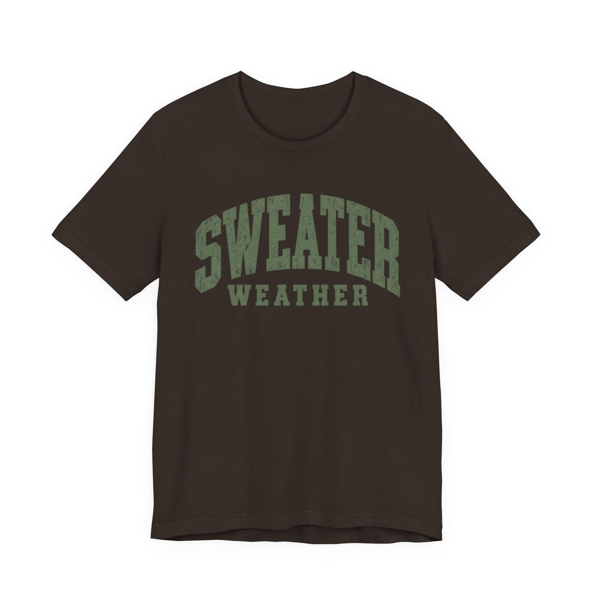 Sweater Weather T-Shirt - Vintage Collegiate Fall Tee