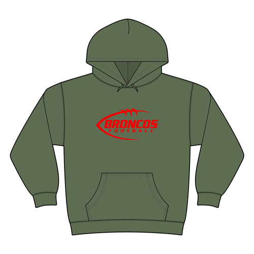 Broncos Football Camo Hoodie