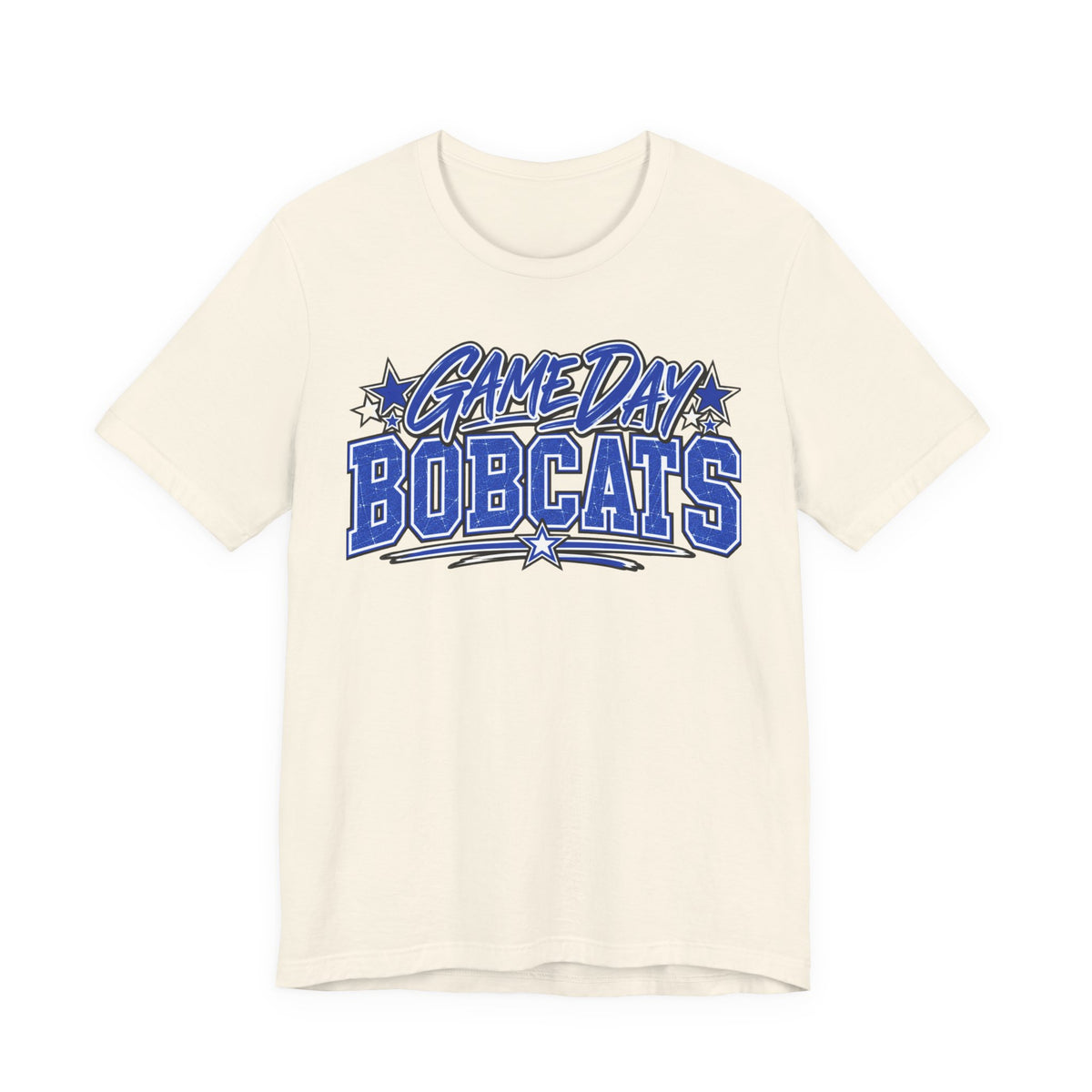 Game Day Bobcats Retro Unisex Tee