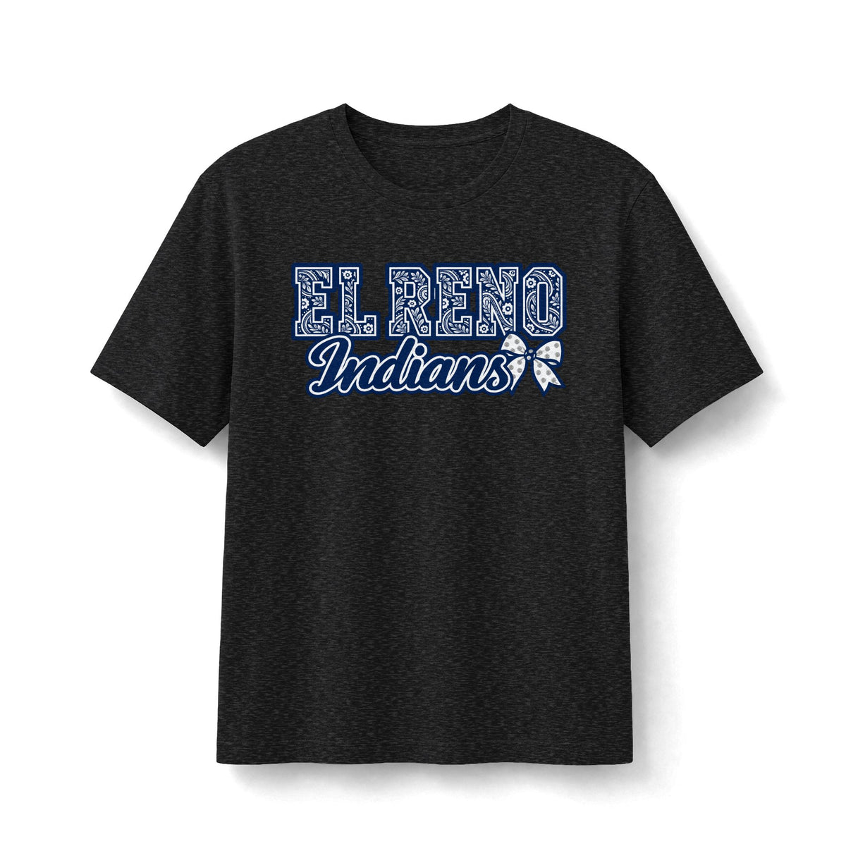 El Reno Indians Patterned Graphic Tee