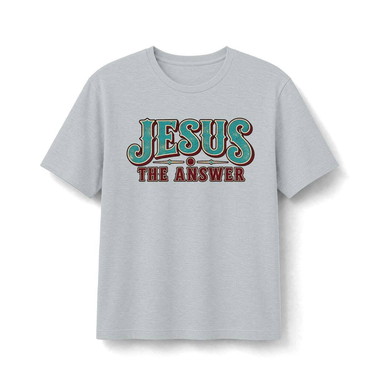 Jesus Is the Answer Retro Christian T-Shirt