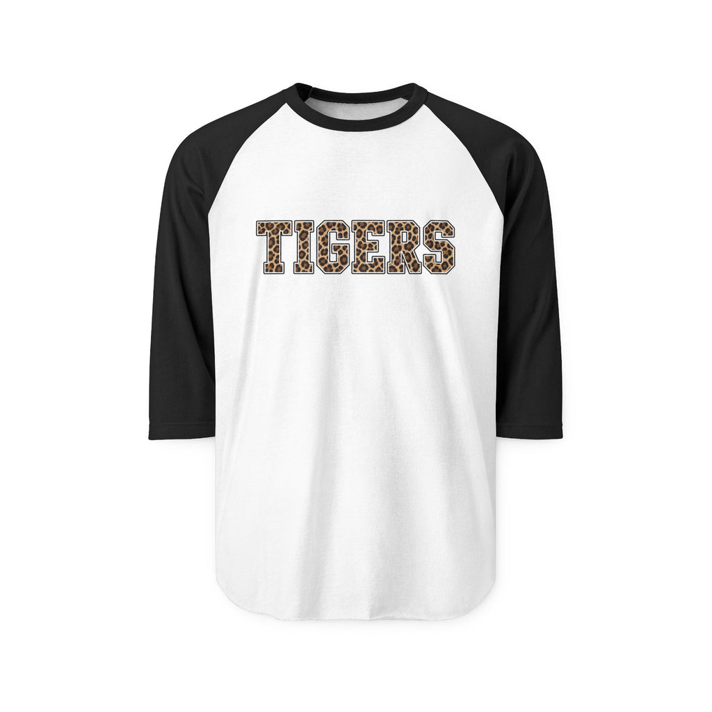 Tigers Quarter Sleeve Raglan Shirt - Classic Baseball Tee