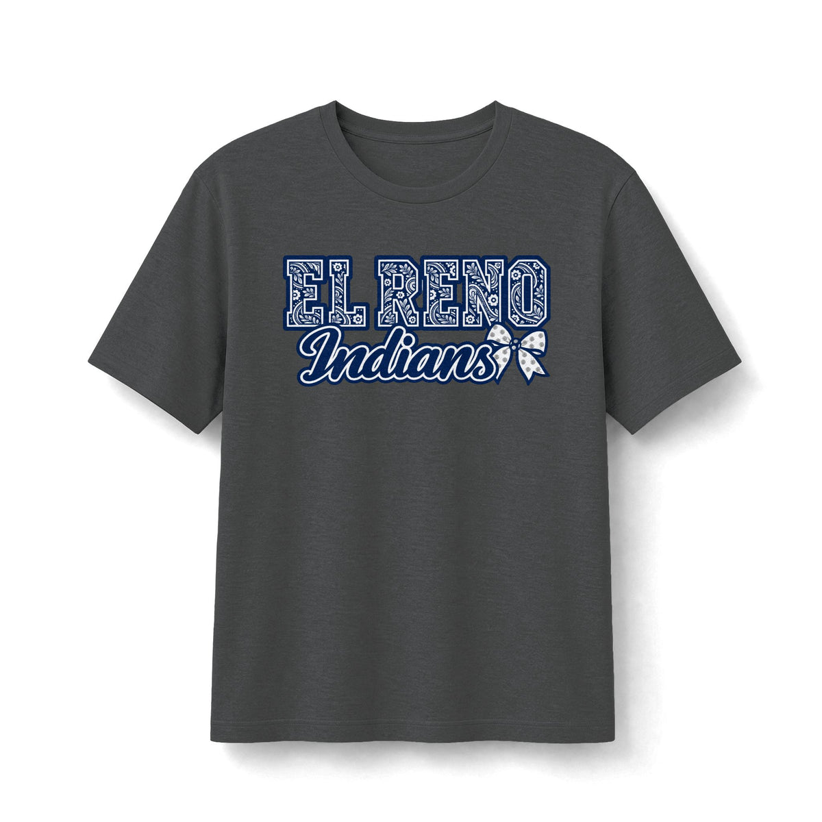El Reno Indians Patterned Graphic Tee