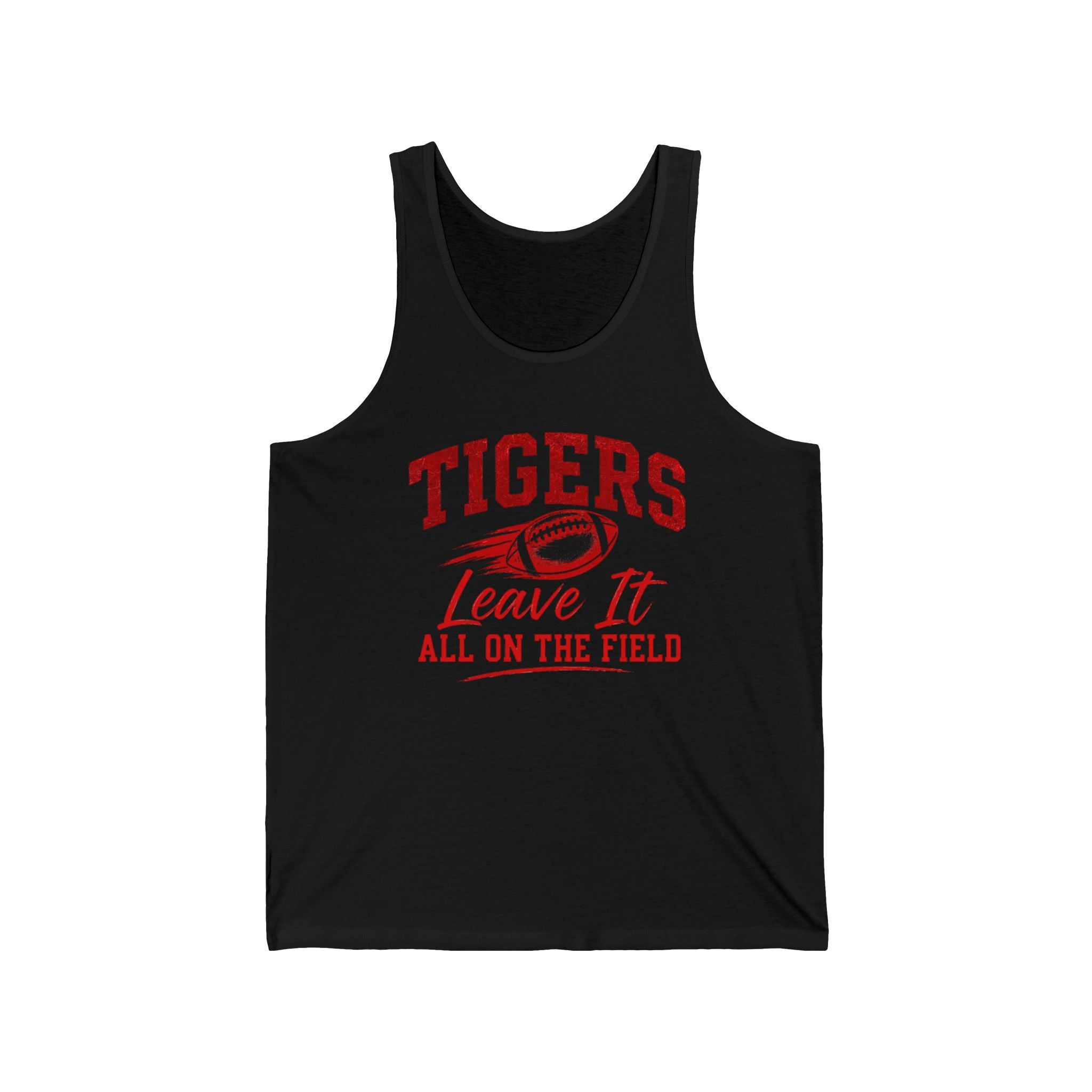 Tigers Leave It All On the Field Football Tank