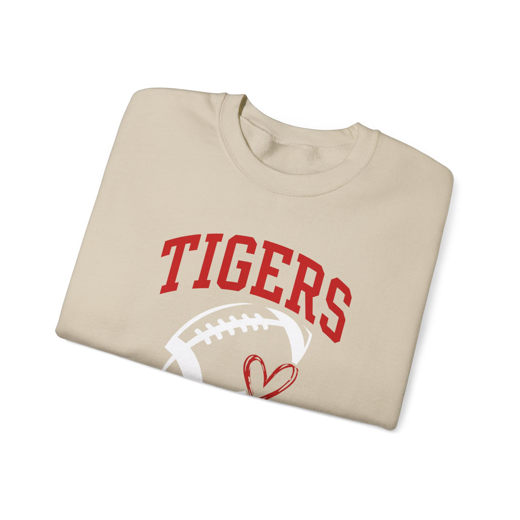 Tigers Football Crewneck Sweatshirt/Game Day Spirit Wear