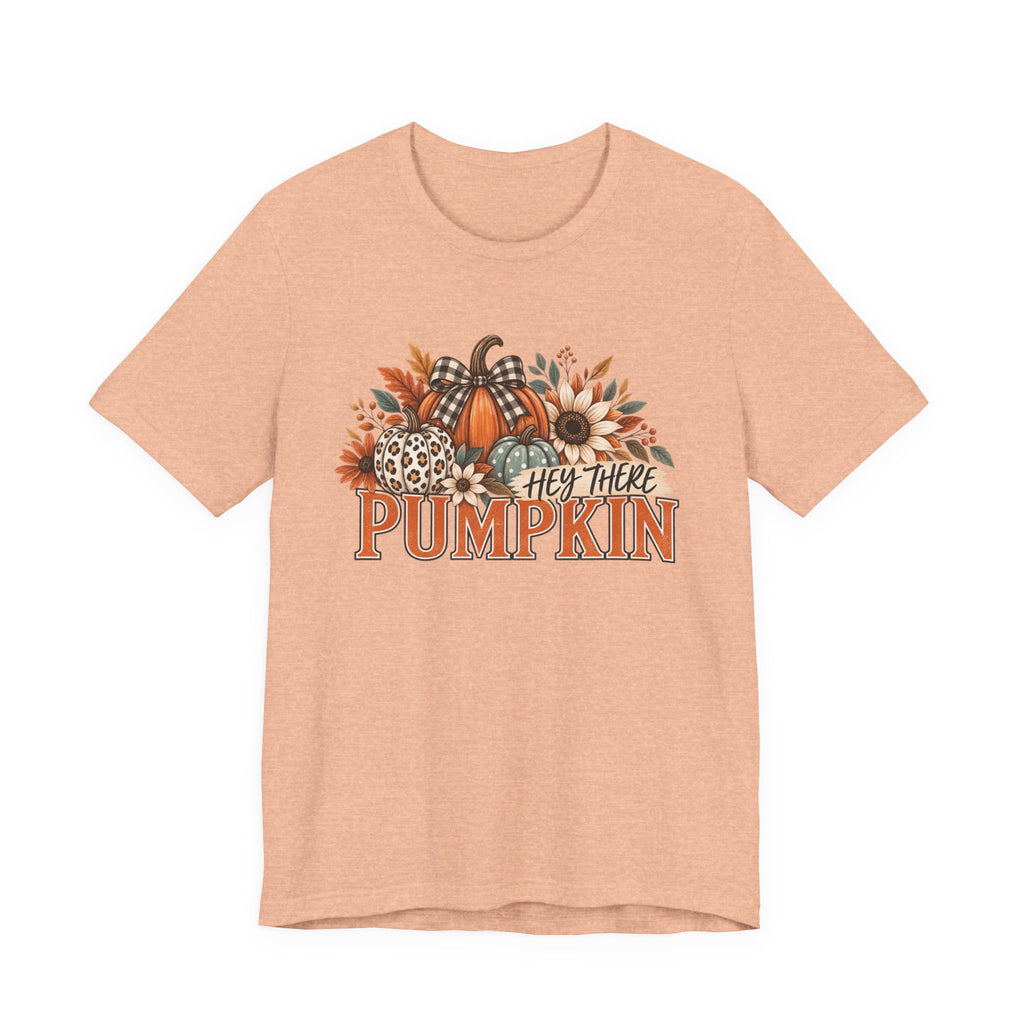 Hey There Pumpkin Leopard & Gingham Fall Tree