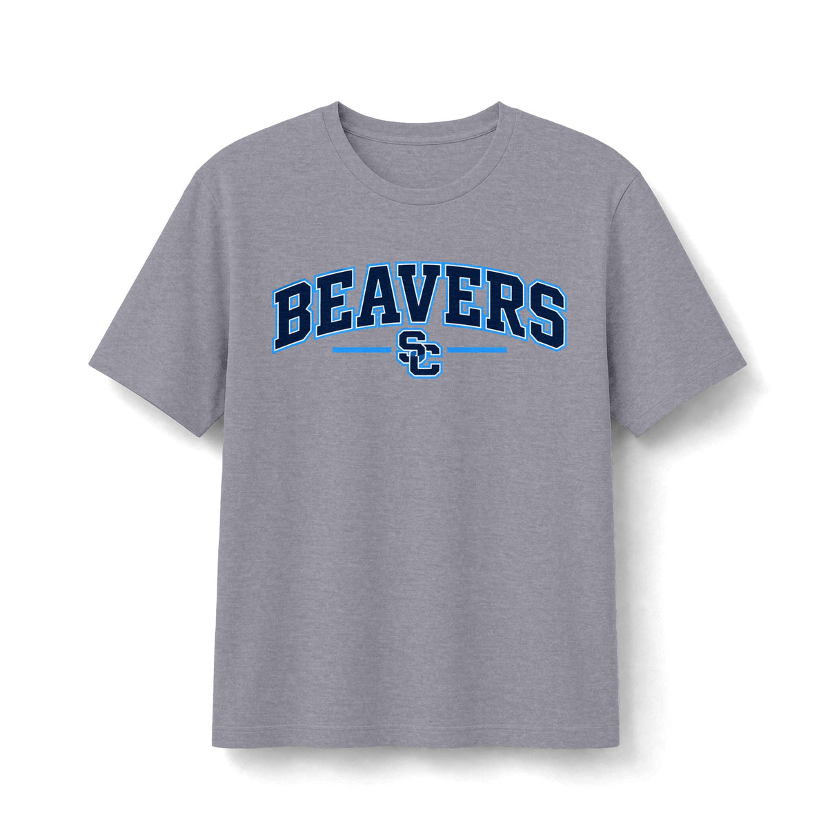 Beavers SC Logo Tee - Collegiate School Spirit Short Sleeve