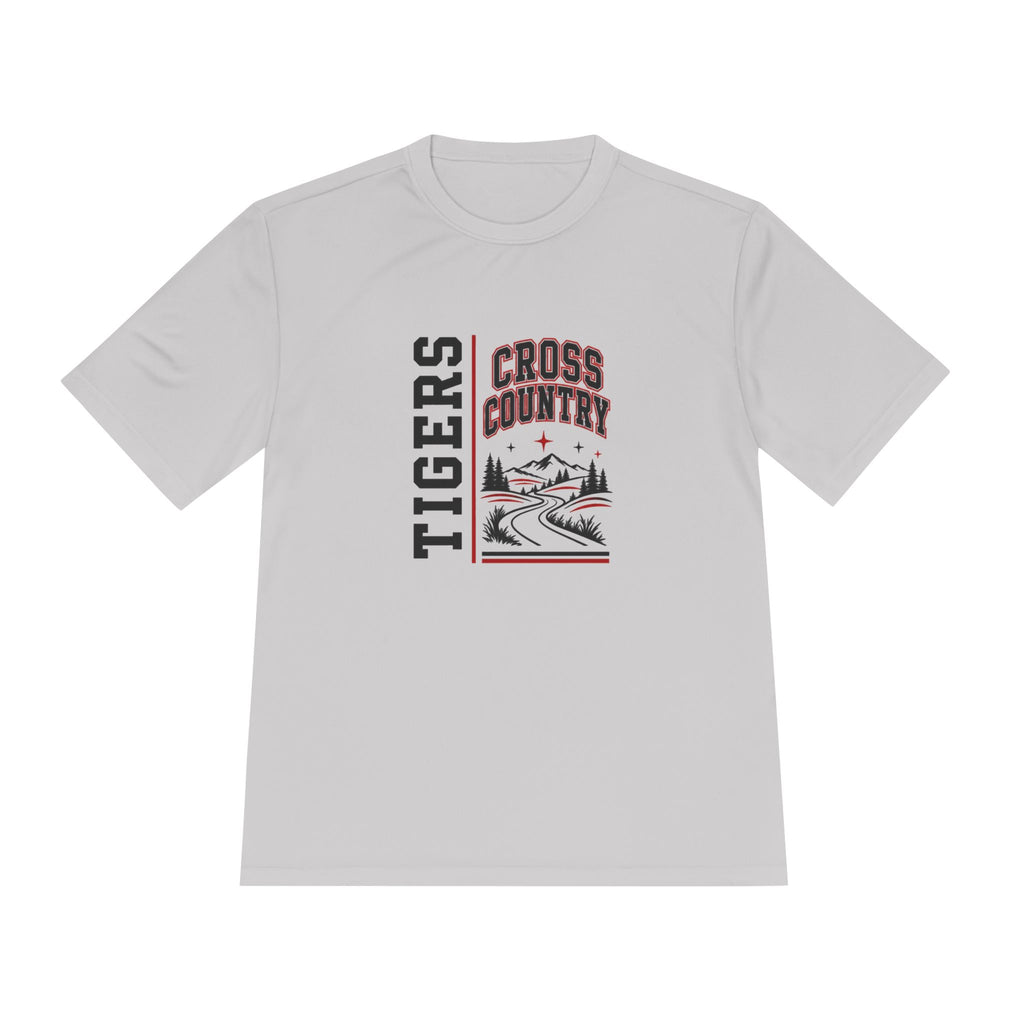 Tigers Cross Country Moisture-Wicking Tee — Running Team Shirt