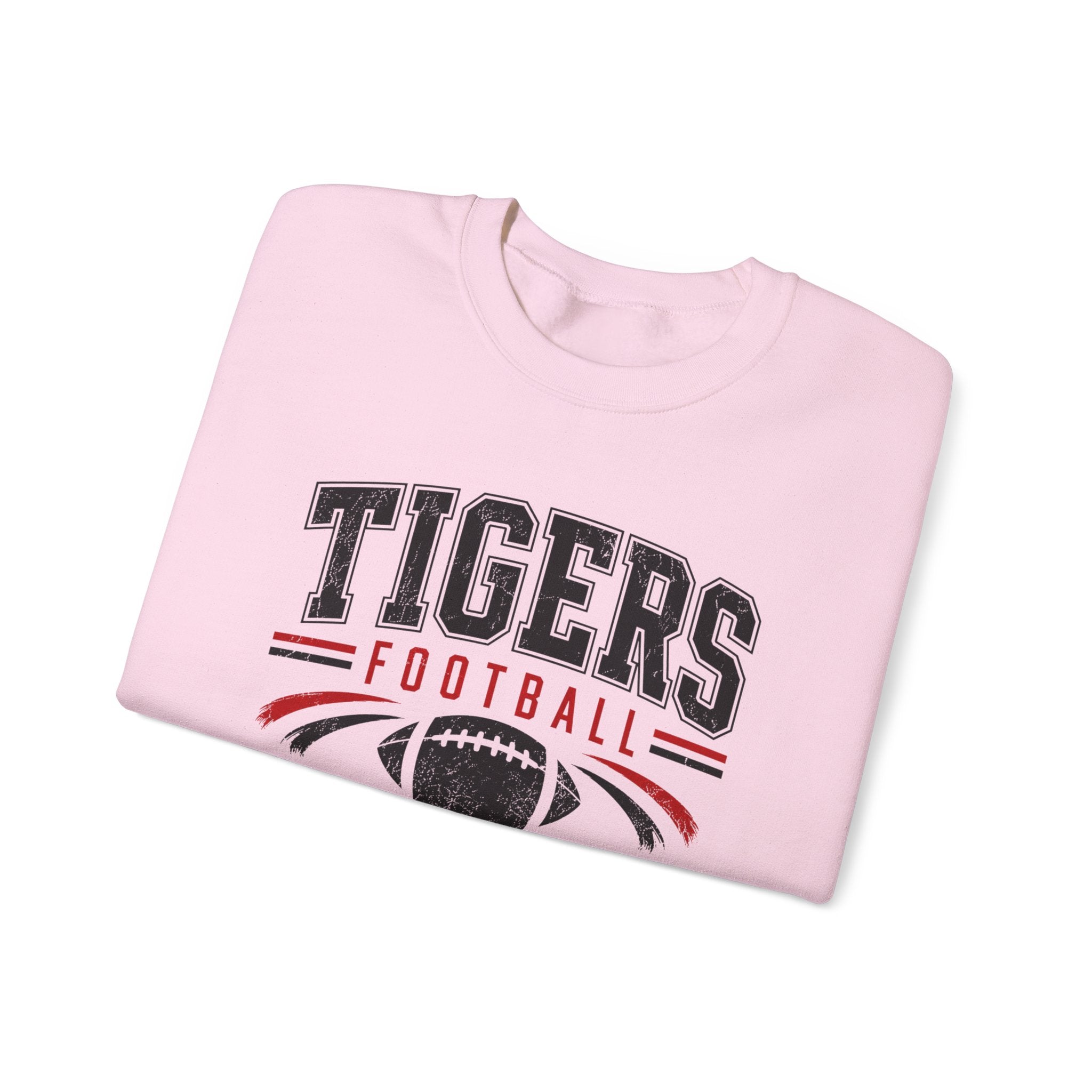 Tigers Football Vintage Logo Sweatshirt | Team Spirit Pullover