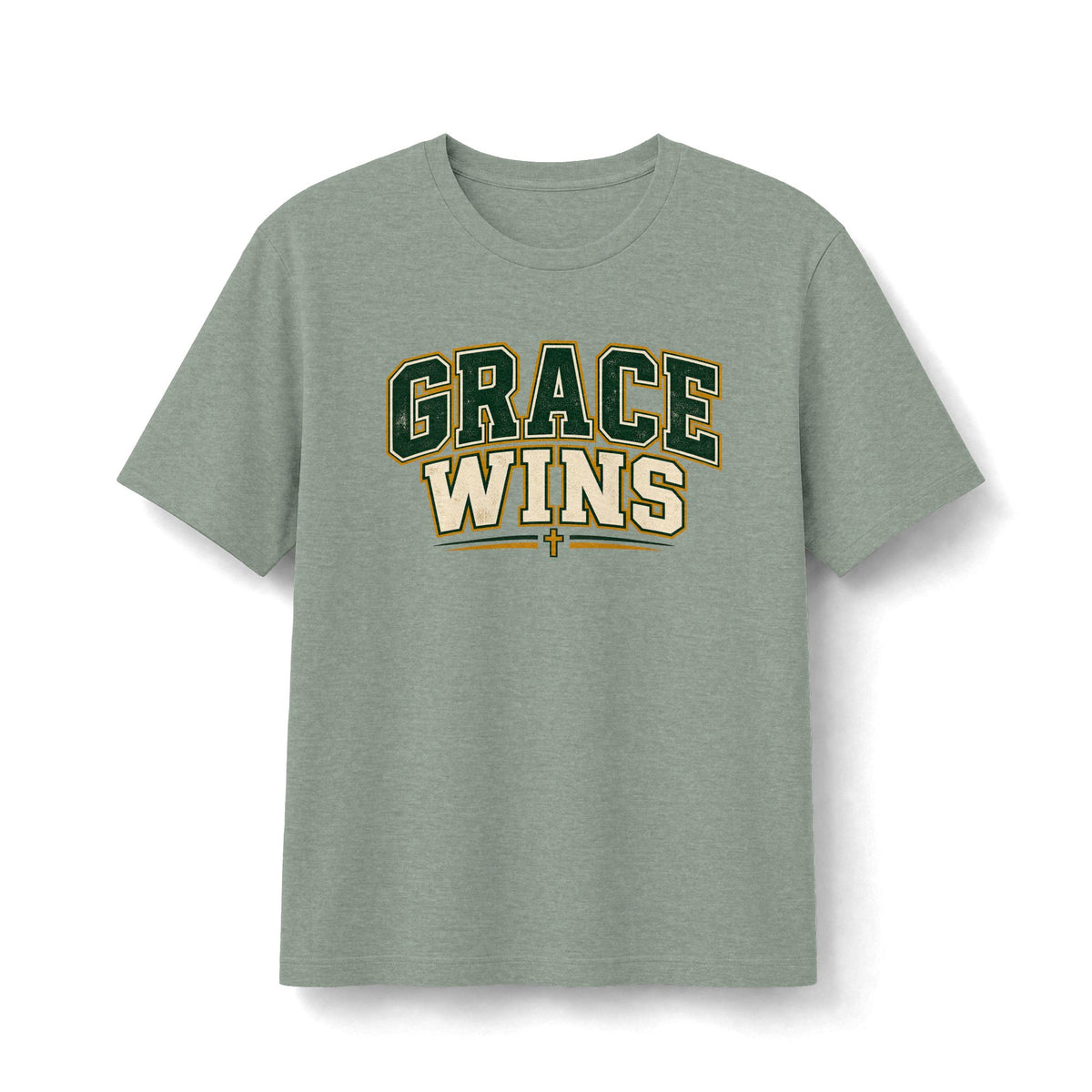 Grace Wins Vintage Christian T-Shirt