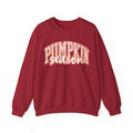 Pumpkin Season Pinstripe Crewneck Sweatshirt