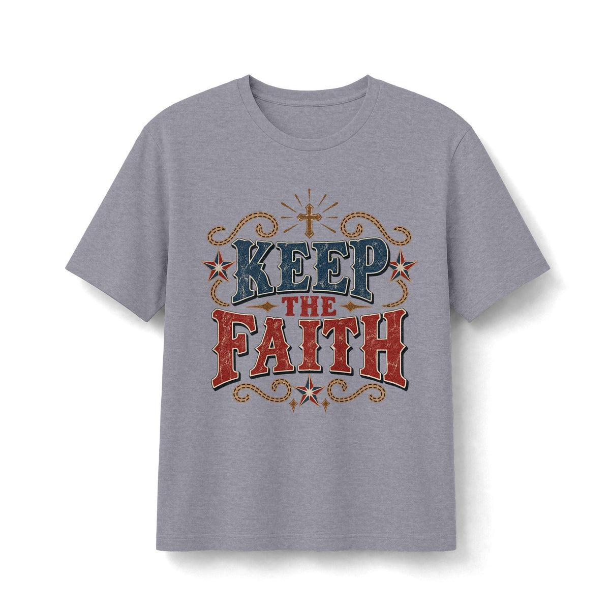 Keep The Faith Retro Christian T-Shirt