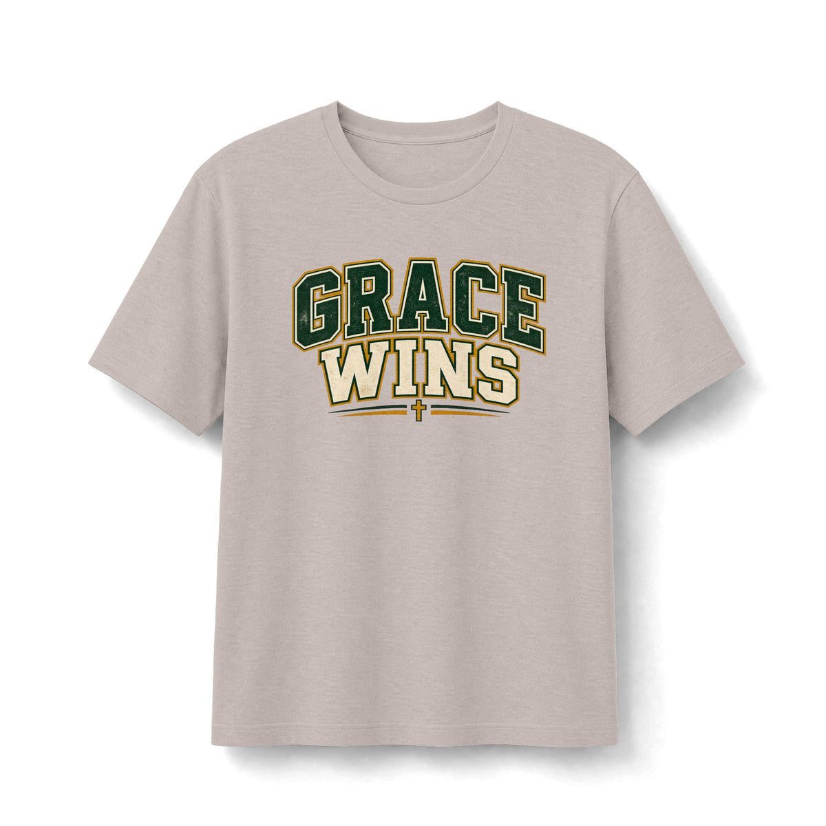 Grace Wins Vintage Christian T-Shirt