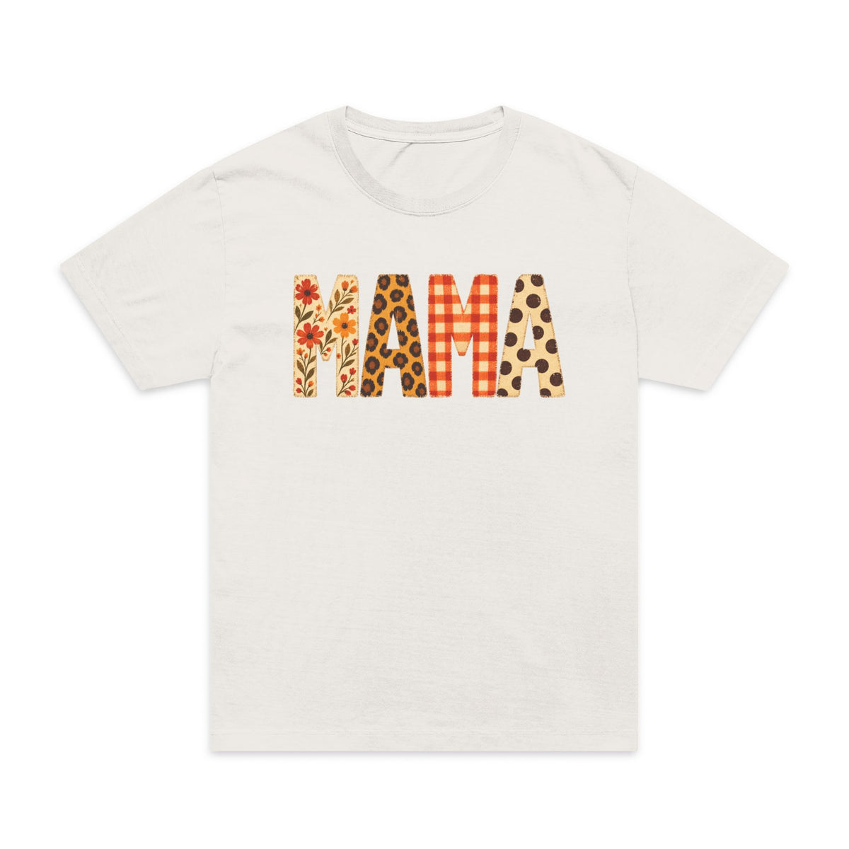 Fall Pattern MAMA Oversized T-Shirt