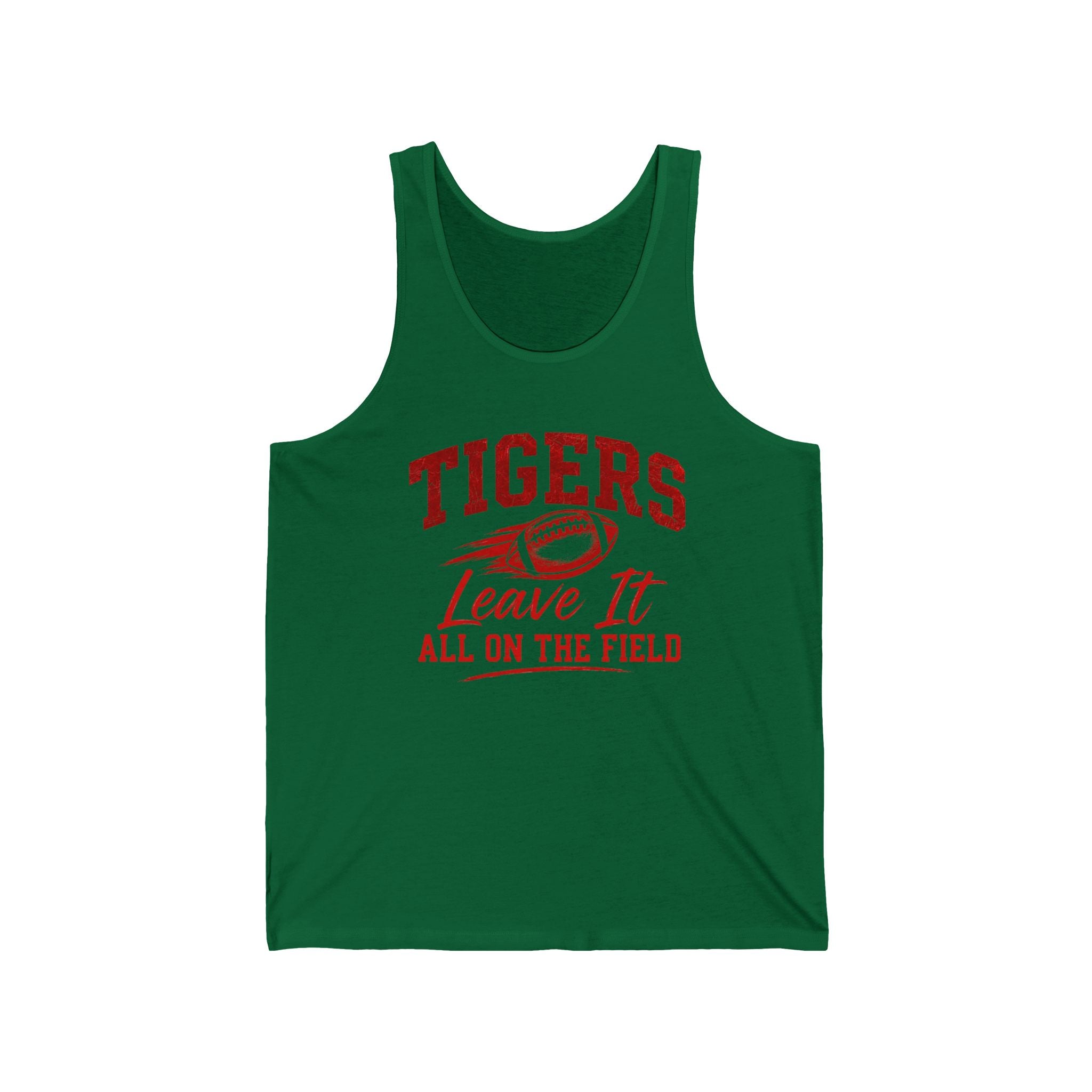 Tigers Leave It All On the Field Football Tank