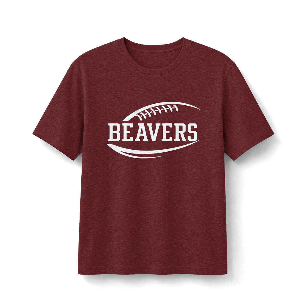 Beavers Football Tee-Vintage Collegiate CVC