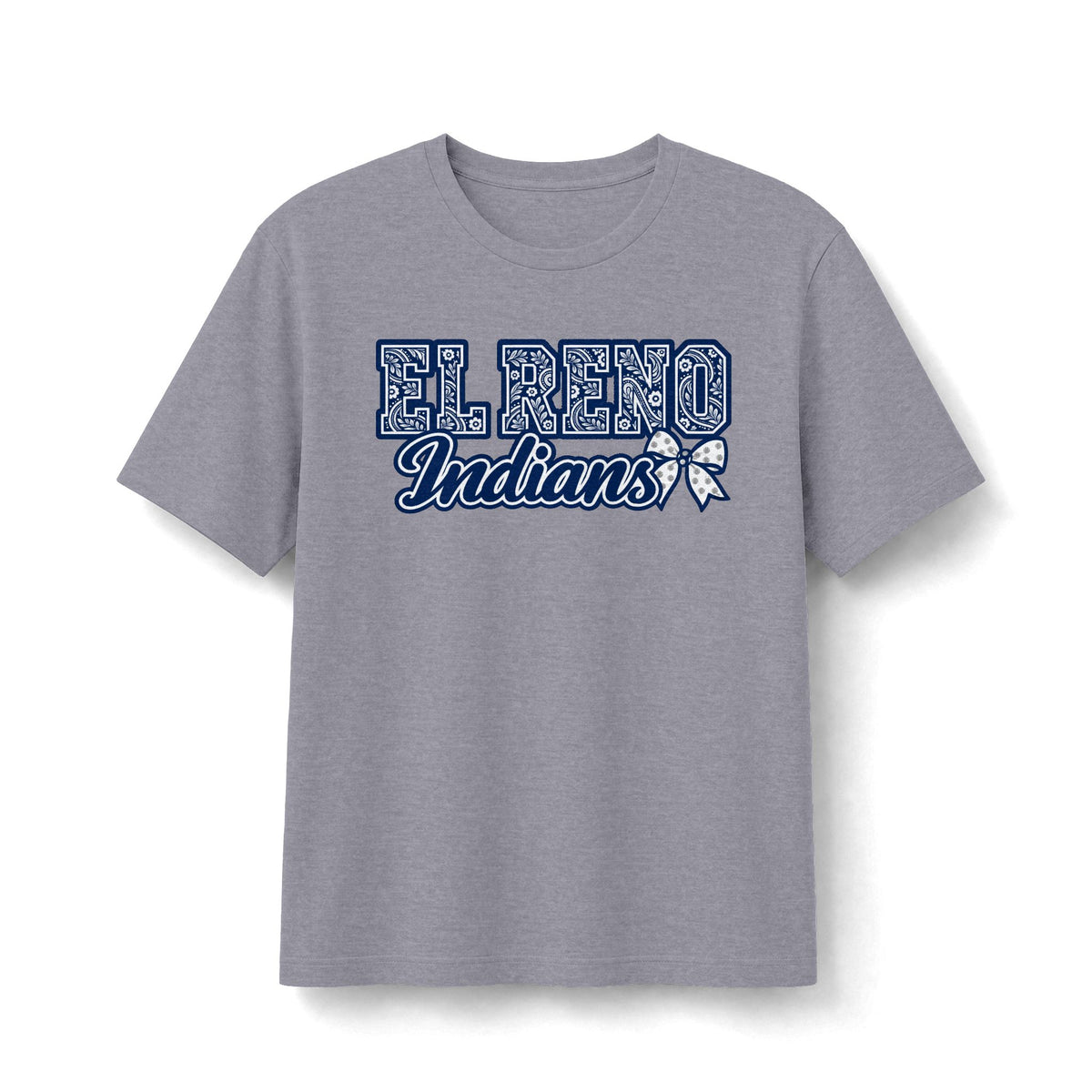 El Reno Indians Patterned Graphic Tee