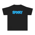 Electric Blue Spooky Halloween T-Shirt - Drip Youth Tee