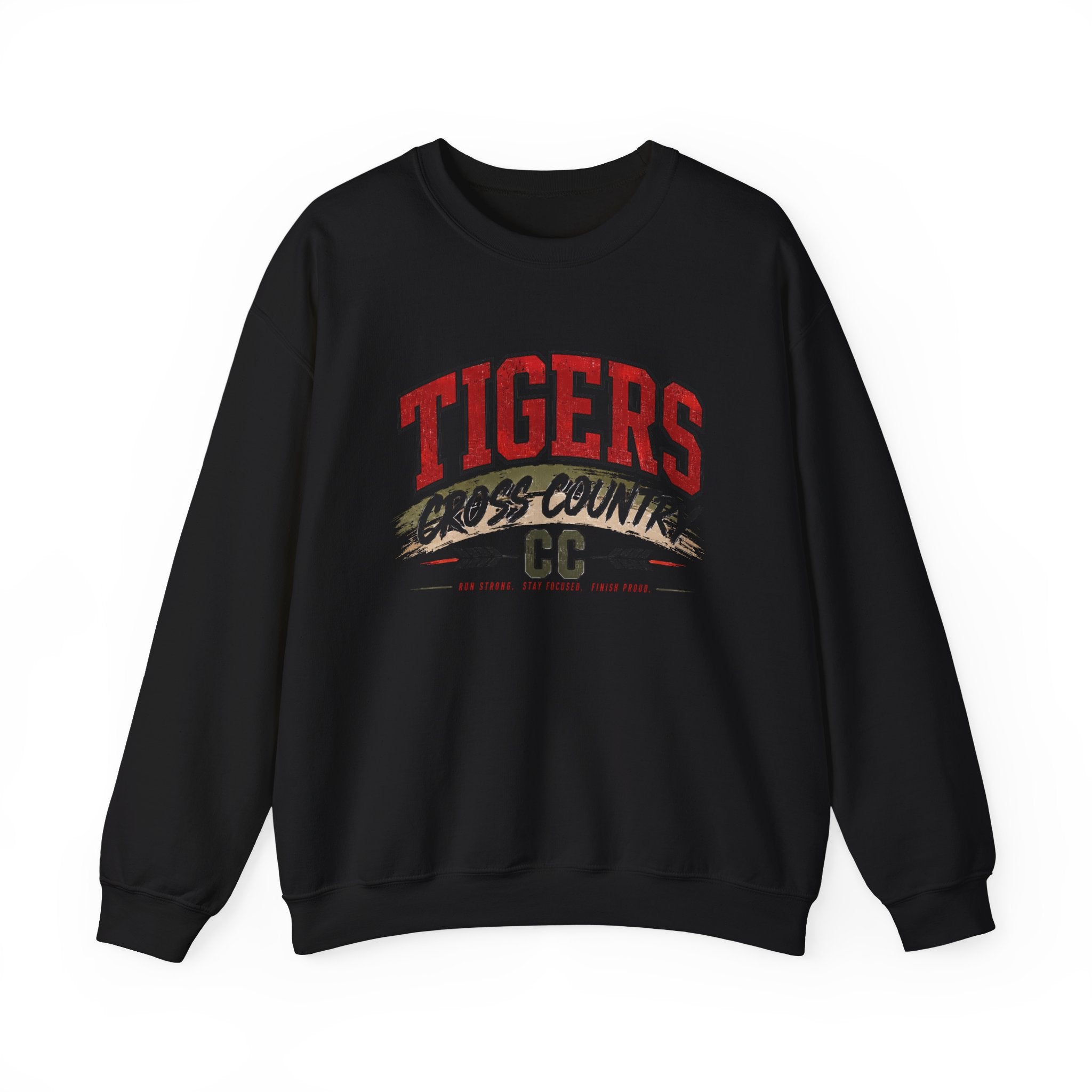 Tigers Cross Country Crewneck Sweatshirt