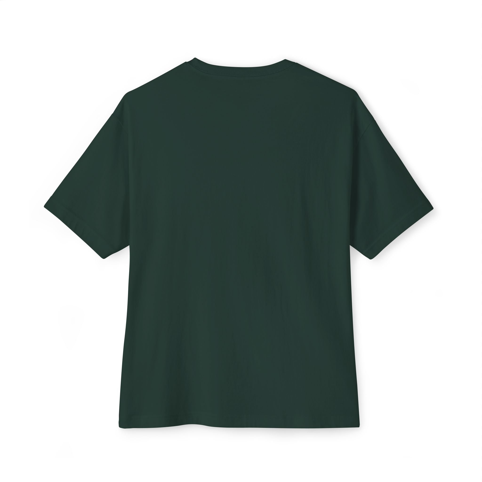 Tigers Script Tee | White oversized boxy T-shirt