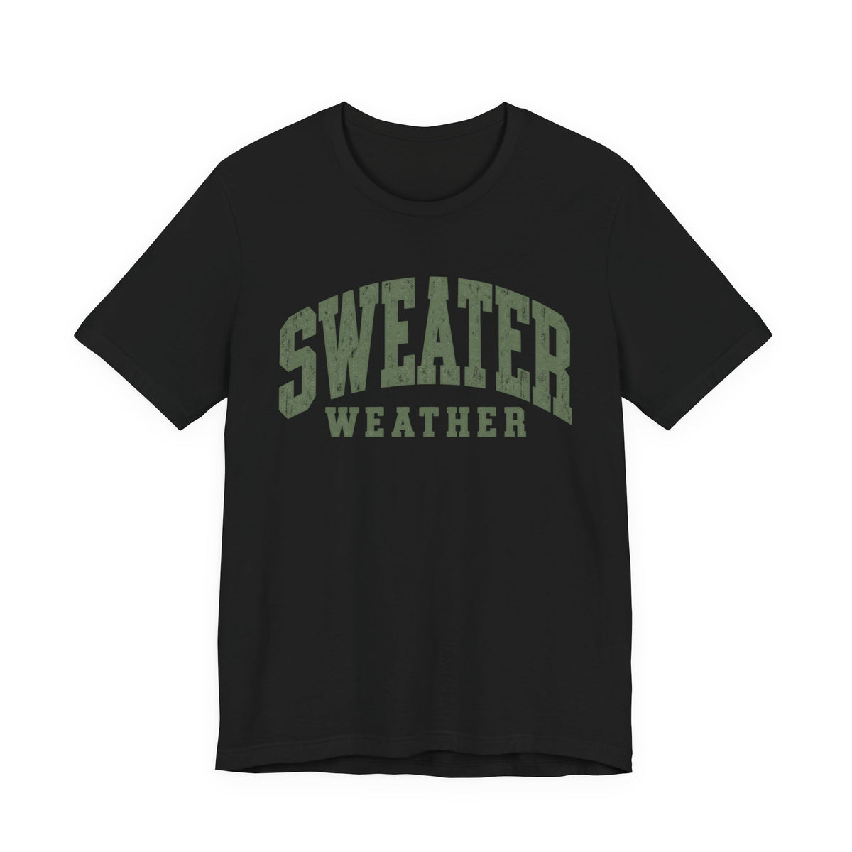 Sweater Weather T-Shirt - Vintage Collegiate Fall Tee