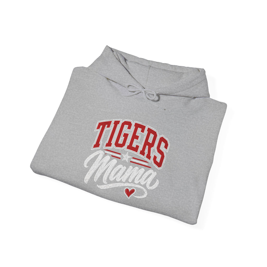 Tigers Mama Hoodie/ Vintage Script Game Day Sweatshirt