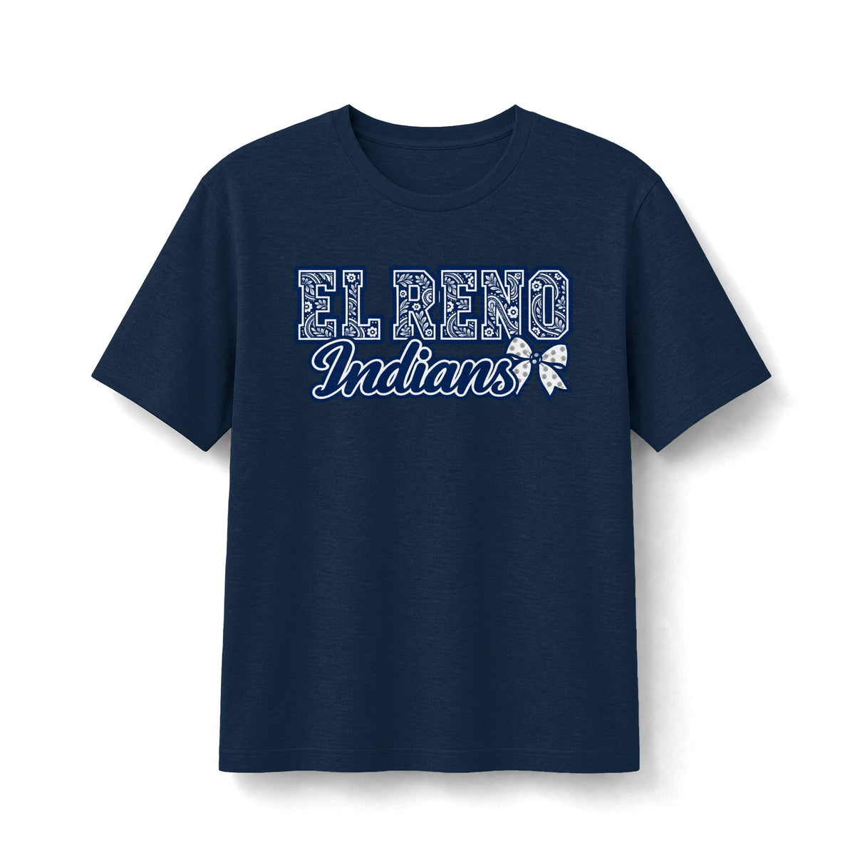El Reno Indians Patterned Graphic Tee