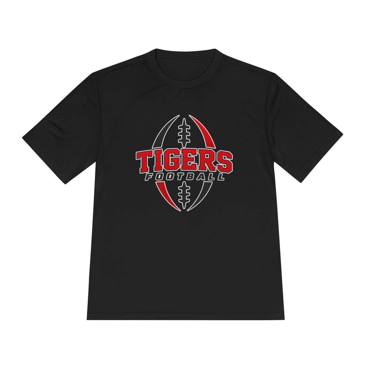 Tigers Football Moisture-Wicking Tee