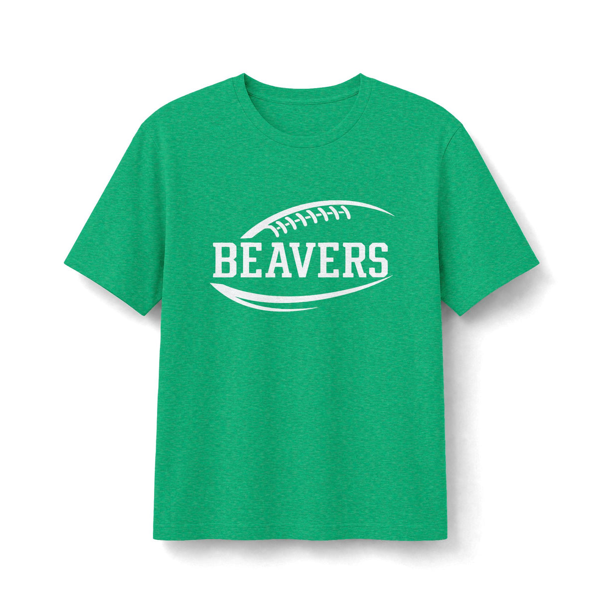 Beavers Football Tee-Vintage Collegiate CVC