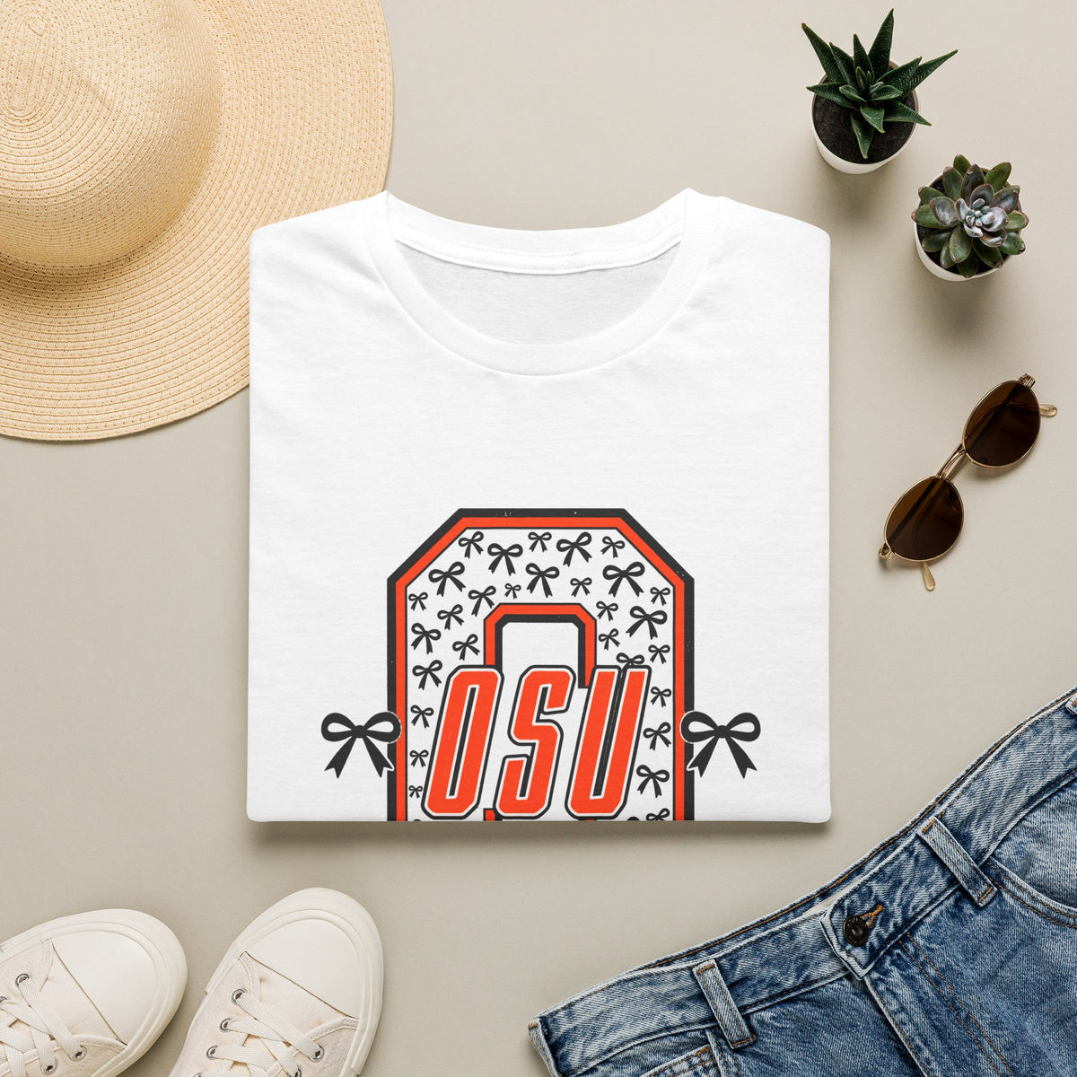 OSU Bow Print T-Shirt