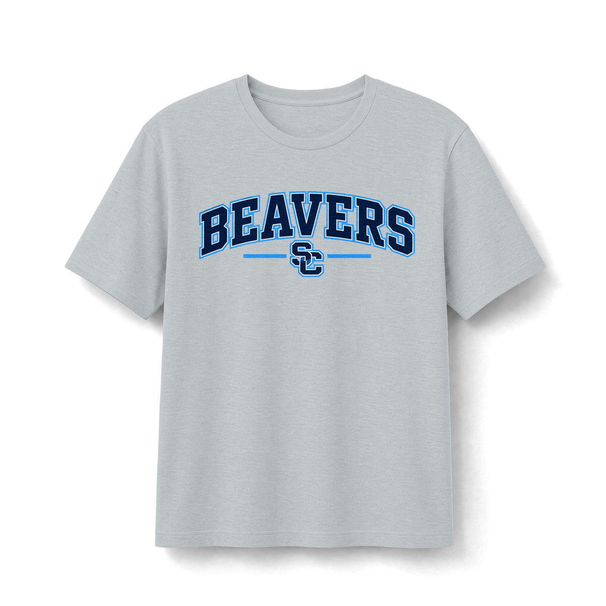 Beavers SC Logo Tee - Collegiate School Spirit Short Sleeve
