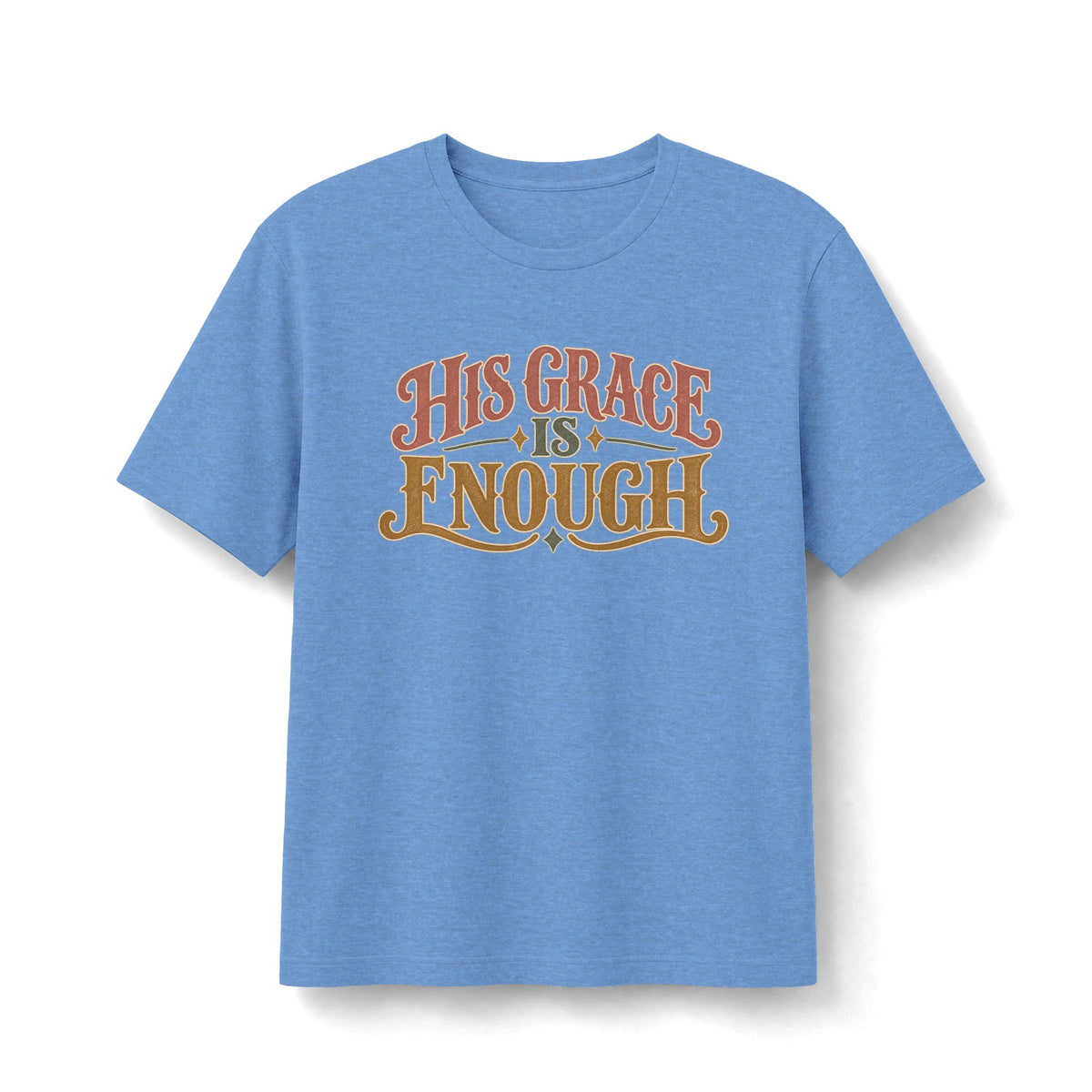 His Grace Is Enough Retro T‑Shirt