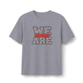 We are Tigers Red & Silver Sparkle Bella+Canvas Tee