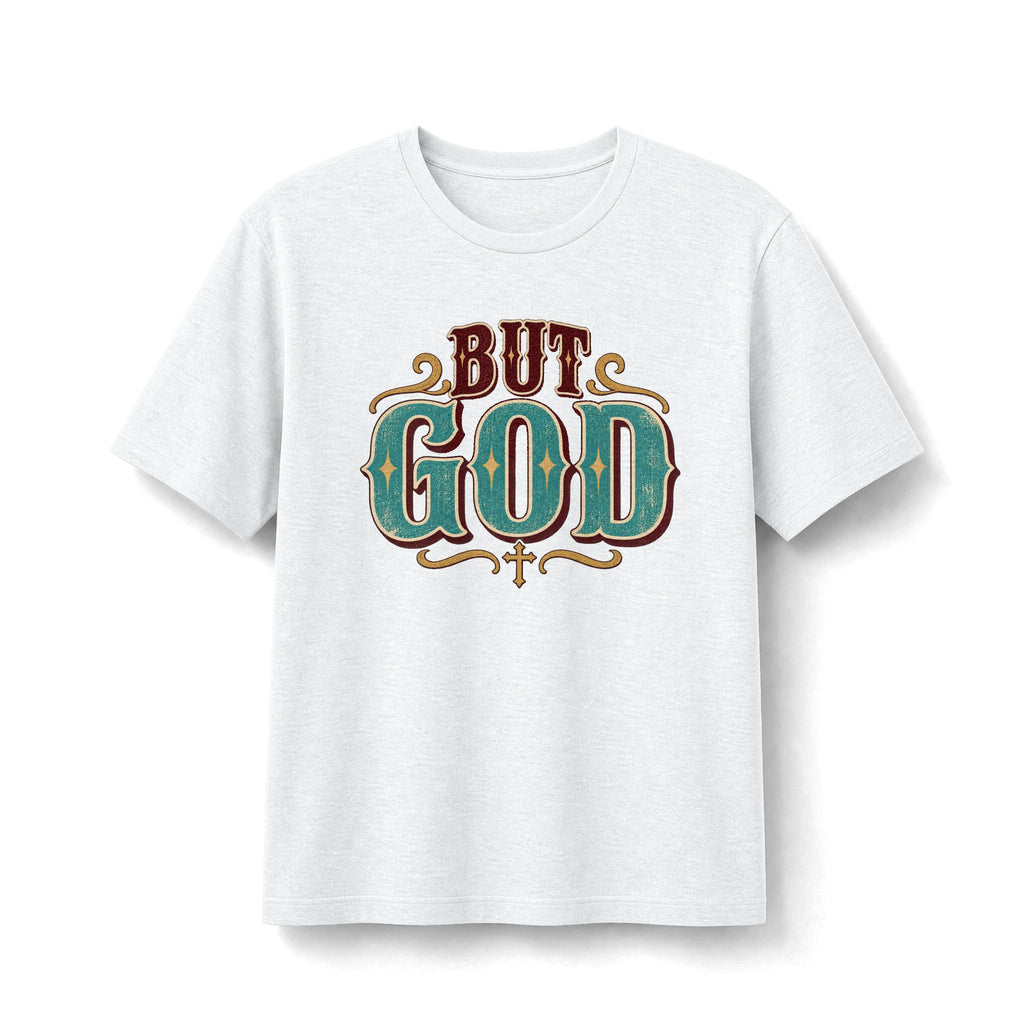 But God Vintage Western Faith Tee