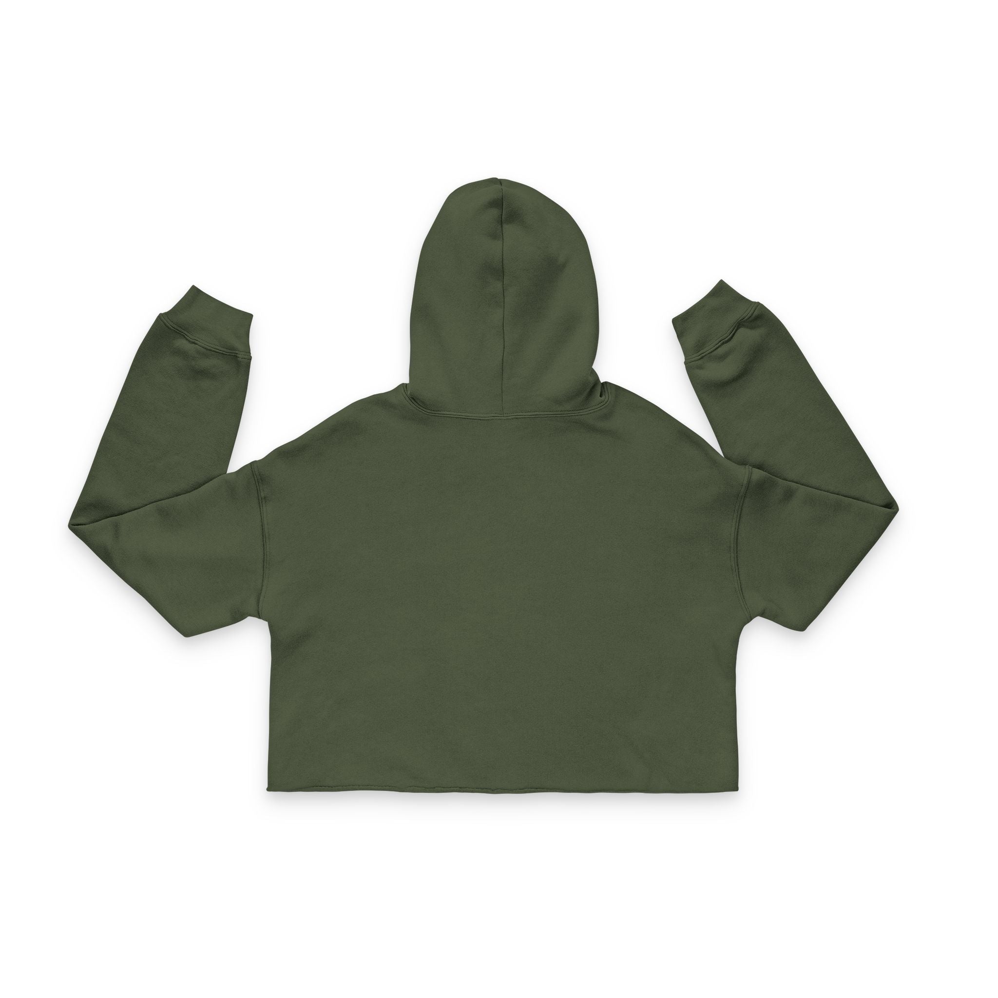 Tigers Football Women's Cropped Hoodie