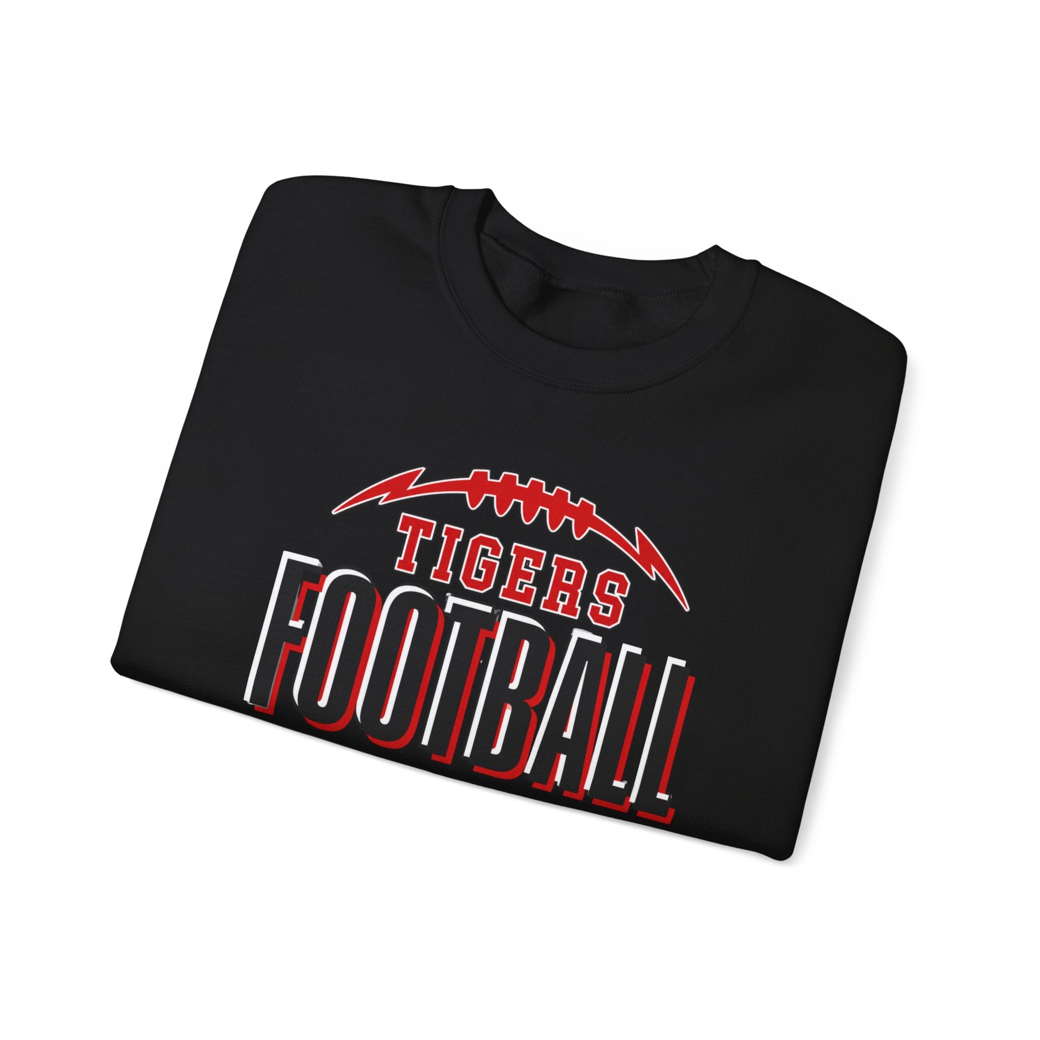 Tigers Football Crewneck Sweatshirt | Game Day Spirit Wear
