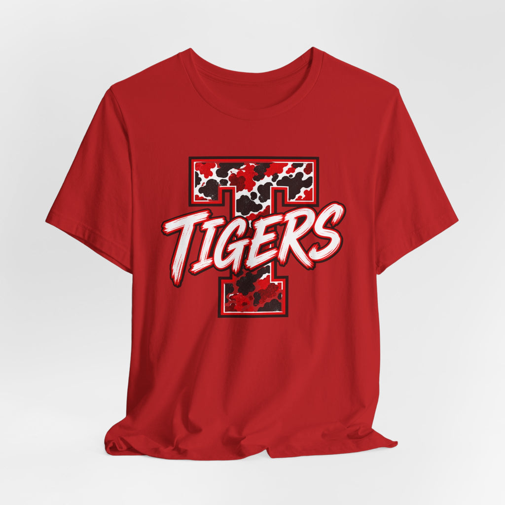 Tigers Camo T-Shirt - Bella+Canvas Unisex Tee