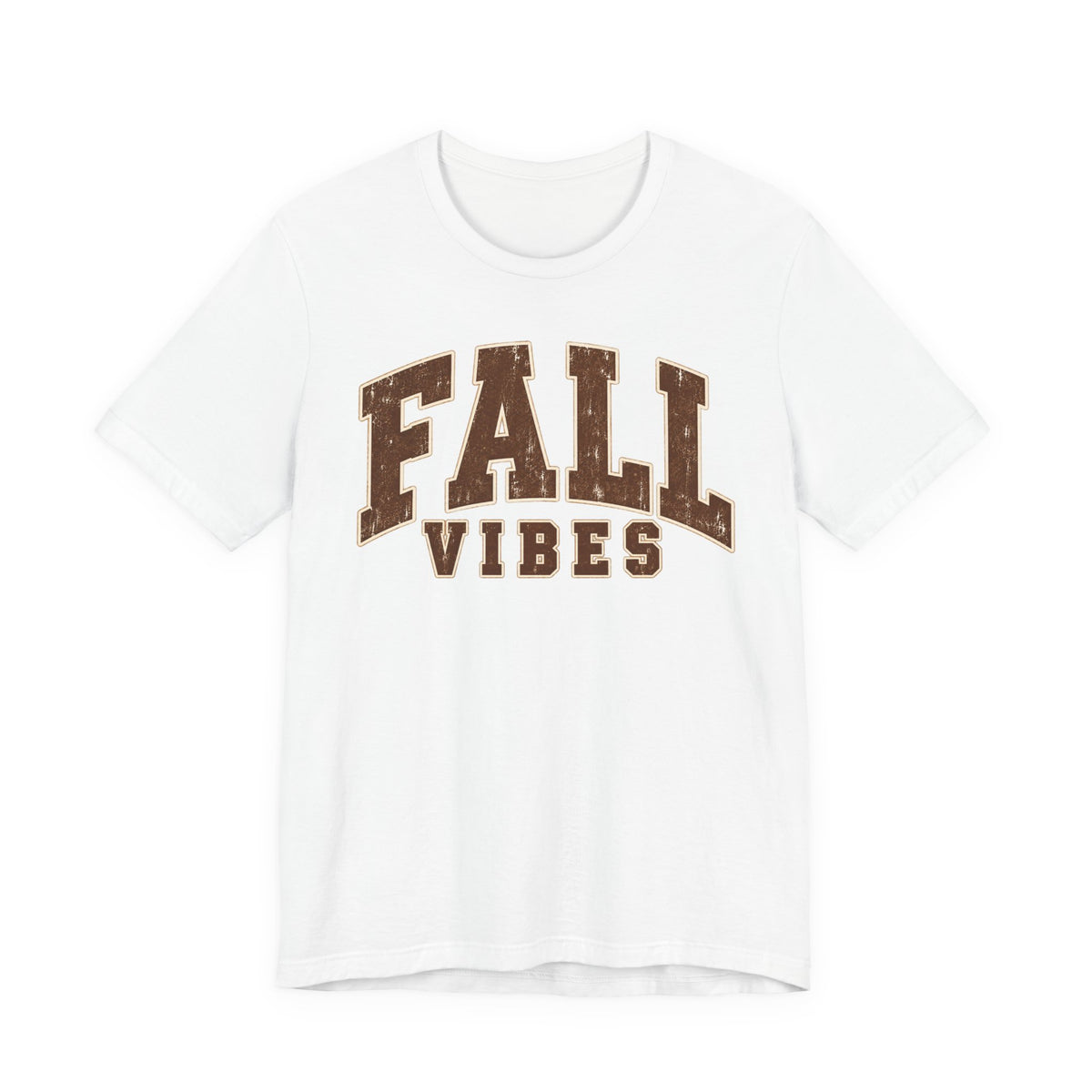 Fall Vibes T-Shirt - Vintage Collegiate Autumn Graphic Tee
