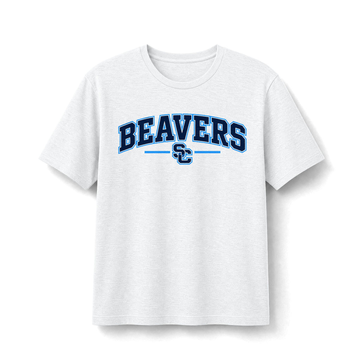 Beavers SC Logo Tee - Collegiate School Spirit Short Sleeve
