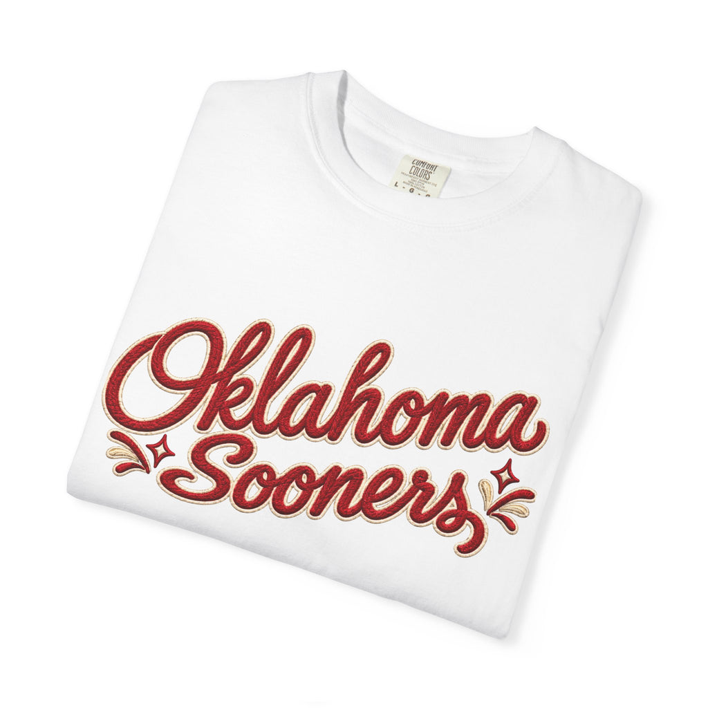 Retro Oklahoma Sooners Comfort Colors Tee