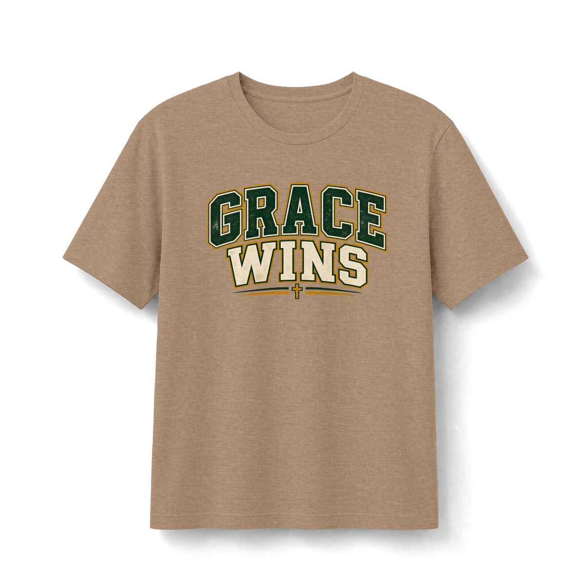 Grace Wins Vintage Christian T-Shirt