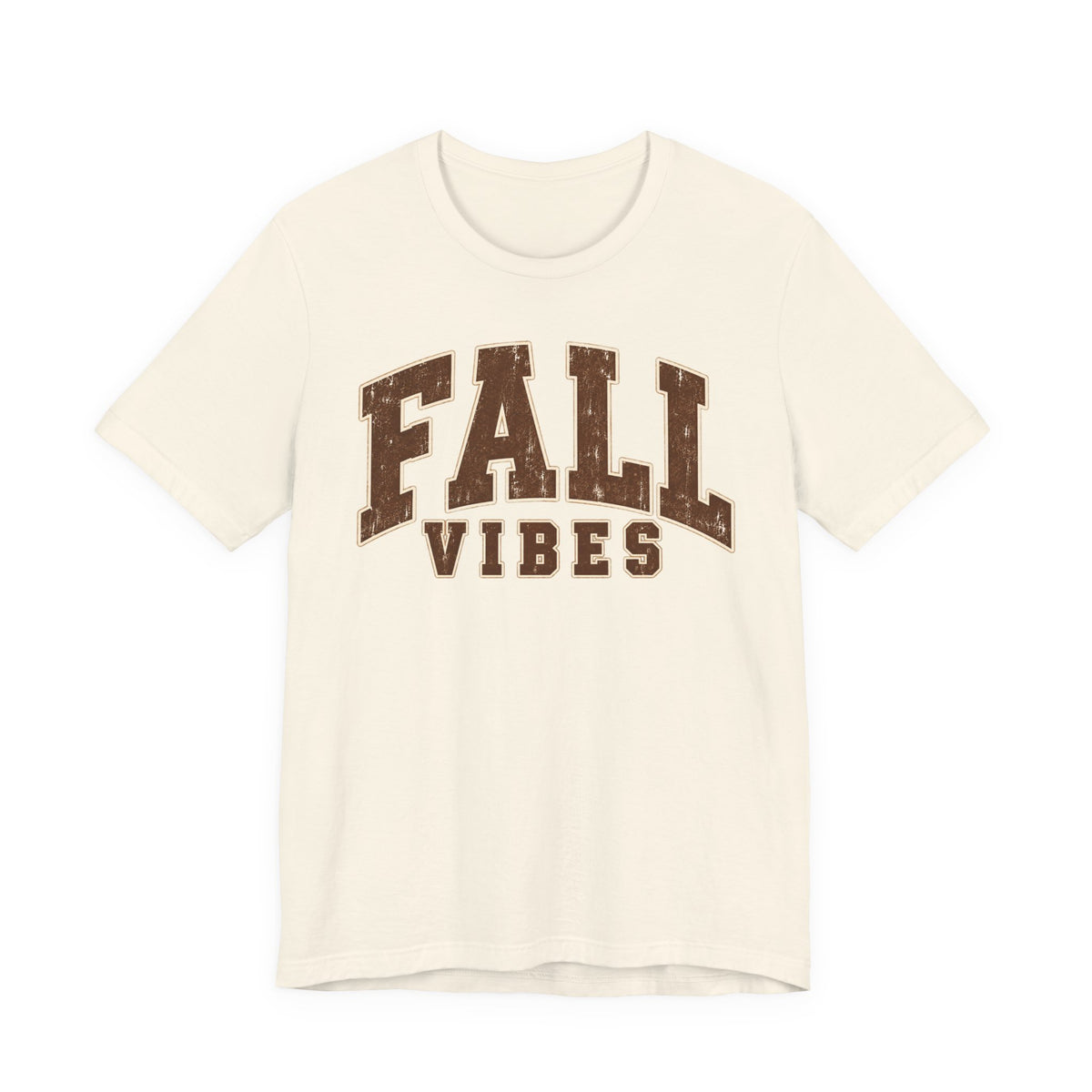 Fall Vibes T-Shirt - Vintage Collegiate Autumn Graphic Tee