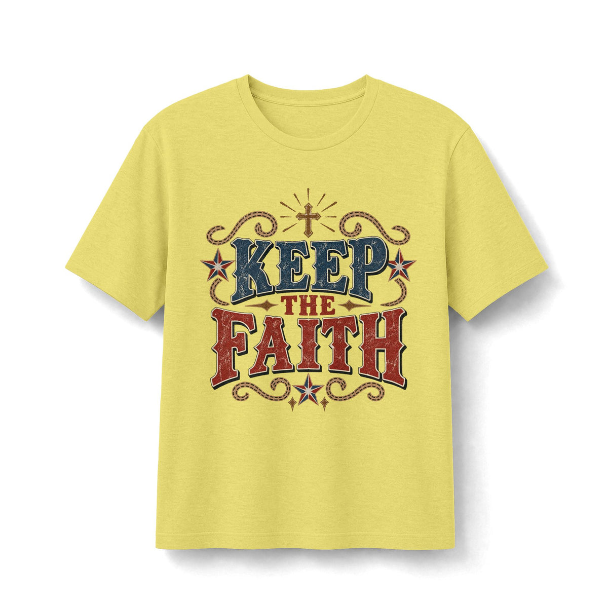 Keep The Faith Retro Christian T-Shirt